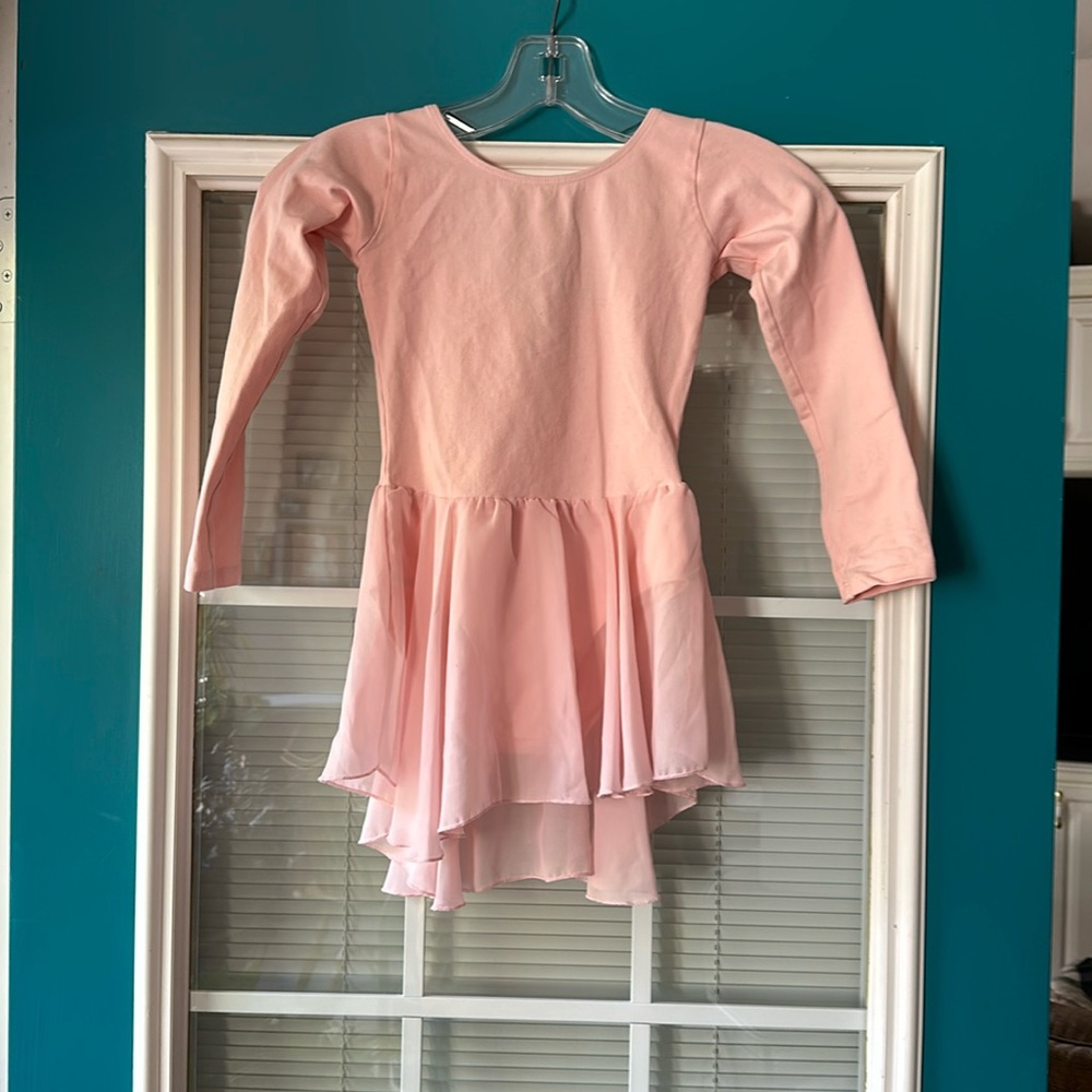 Arshiner Girls Ruffle Ballet Dance Dress Tutu Skirted Leotard 140